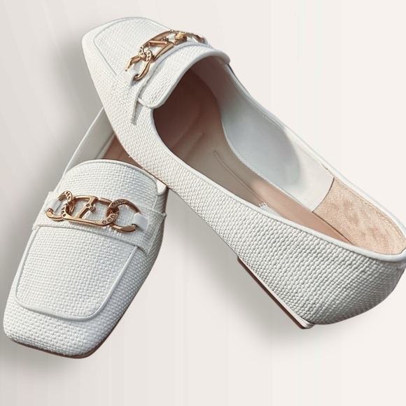 NEW Franco Sarto Women’s L-Tiari Slip On Loafers White Size 11M - Picture 6 of 14